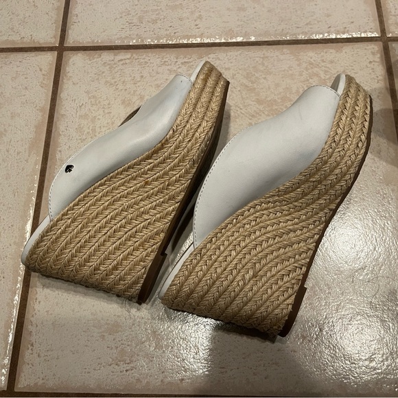 Kate Spade Cream Wedge Espadrilles - Picture 5 of 6
